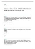 ONCC oncology nursing certification EXAM A&plus; GRADE ASSURED COMPLETE SOLUTIONS AND VERIFIED ANSWERS LATEST UPDATE&excl;&excl;&excl;&excl;