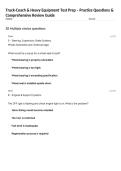 Truck-Coach & Heavy Equipment Test Prep &ndash; Practice Questions & Comprehensive Review Guide