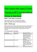 2026&sol;2027 Elite Hawaii LMFT Jurisprudence Primer & Test Bank &vert; Complete Law & Ethics Exam Prep