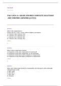 PALS written EXAM A&plus; GRADE ASSURED COMPLETE SOLUTIONS AND VERIFIED ANSWERS LATEST UPDATE&excl;&excl;&excl;&excl;