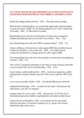 CLC EXAM TEST BANK 2026 CERTIFIED LACTATION CONSULTANT &NewLine;EXAM TEST BANK QUESTIONS AND CORRECT ANSWERS LATEST 