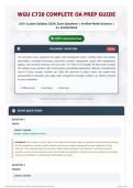WGU C720 Complete OA Prep Guide 150&plus; &lpar;Latest Syllabus 2026&rpar; Exam Questions   Verified Model Answers   A&plus; Graded Bank