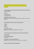 ADULT-GERONTOLOGY ACUTE CARE NURSE PRACTITIONER &lpar;AGACNP-BC&rpar; COMPREHENSIVE TEST BANK&colon; 120 HIGH-YIELD QUESTIONS WITH DETAILED RATIONALES