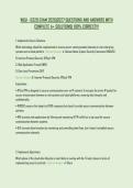WGU - D320 EXAM 2026&vert;2027 QUESTIONS AND ANSWERS WITH &NewLine;COMPLETE A&plus; SOLUTIONS&vert; 100&percnt; CORRECT&excl;&excl;&excl;