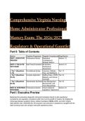 S-Tier Virginia NHA Exam Test Bank 2026&sol;2027 &vert; 60 OBBBA & 18VAC95-20 Scenarios