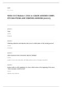 Shadow Health DCE objective EXAM A&plus; GRADE ASSURED COMPLETE SOLUTIONS AND VERIFIED ANSWERS LATEST UPDATE&excl;&excl;&excl;&excl;