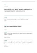 NUR 3563 nursing research EXAM A&plus; GRADE ASSURED COMPLETE SOLUTIONS AND VERIFIED ANSWERS LATEST UPDATE&excl;&excl;&excl;&excl;