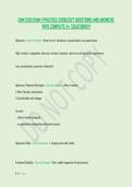 OAM 330 EXAM 1 PRACTICE 2026&vert;2027 QUESTIONS AND ANSWERS &NewLine;WITH COMPLETE A&plus; SOLUTIONS&excl;&excl;&excl;