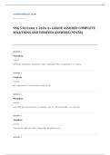 NSG 530 advanced pathophysiology EXAM A&plus; GRADE ASSURED COMPLETE SOLUTIONS AND VERIFIED ANSWERS LATEST UPDATE&excl;&excl;&excl;&excl;