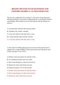 HESI RN 2025 EXIT EXAM QUESTIONS AND ANSWERS GRADED A&plus; GUARANTEED PASS
