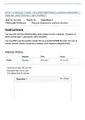 MATH 110 MODULE 7 EXAM - REQUIRES RESPONDUS LOCKDOWN BROWSER &plus; WEBCAM &vert; 2026 UPDATED &vert; 100&percnt; CORRECT&period;