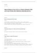 NR 439 evidence based practice EXAM A&plus; GRADE ASSURED COMPLETE SOLUTIONS AND VERIFIED ANSWERS LATEST UPDATE&excl;&excl;&excl;&excl;