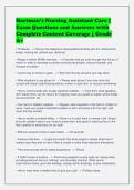 Hartman&rsquo;s Nursing Assistant Care &vert;&NewLine;Exam Questions and Answers with&NewLine;Complete Content Coverage &vert; Grade&NewLine;A&plus;
