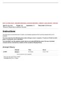MATH 110 FINAL EXAM - REQUIRES RESPONDUS LOCKDOWN BROWSER &plus; WEBCAM &vert; 2026 UPDATED - PORTAGE&period;