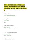 CNIT 340 ASSESSMENT BANK 2026 58&NewLine;SOLVED QUESTIONS WITH DETAILED&NewLine;SOLUTIONS ACCURATE REVIEW GRADED&NewLine;A&plus;