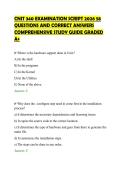 CNIT 340 EXAMINATION SCRIPT 2026 58&NewLine;QUESTIONS AND CORRECT ANSWERS&NewLine;COMPREHENSIVE STUDY GUIDE GRADED&NewLine;A&plus;