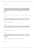 NGN ATI proctored EXAM A&plus; GRADE ASSURED COMPLETE SOLUTIONS AND VERIFIED ANSWERS LATEST UPDATE&excl;&excl;&excl;&excl;