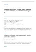 Lippincott QA NCLEX RN review EXAM A&plus; GRADE ASSURED COMPLETE SOLUTIONS AND VERIFIED ANSWERS LATEST UPDATE&excl;&excl;&excl;&excl;
