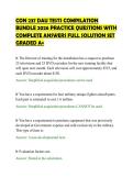 CON 237 DAU TESTS COMPILATION&NewLine;BUNDLE 2026 PRACTICE QUESTIONS WITH&NewLine;COMPLETE ANSWERS FULL SOLUTION SET&NewLine;GRADED A&plus;&NewLine;