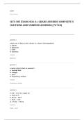 Shadow Health DCE objective EXAM A&plus; GRADE ASSURED COMPLETE SOLUTIONS AND VERIFIED ANSWERS LATEST UPDATE&excl;&excl;&excl;&excl;