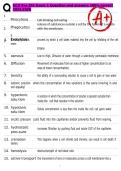 GCU Bio-201 Exam 1 Question and answers 100&percnt; correct 2025&sol;2026