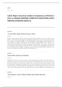 Shadow Health EXAM A&plus; GRADE ASSURED COMPLETE SOLUTIONS AND VERIFIED ANSWERS LATEST UPDATE&excl;&excl;&excl;&excl;