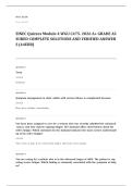 WGU C475 care of the elderly EXAM A&plus; GRADE ASSURED COMPLETE SOLUTIONS AND VERIFIED ANSWERS LATEST UPDATE&excl;&excl;&excl;&excl;