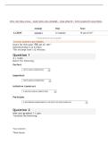 OTCL 505 FINAL EXAM &vert; QUESTIONS AND ANSWERS &vert; 2026 UPDATE &vert; WITH COMPLETE SOLUTIONS&period;