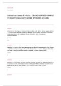 CCRN neonatal EXAM A&plus; GRADE ASSURED COMPLETE SOLUTIONS AND VERIFIED ANSWERS LATEST UPDATE&excl;&excl;&excl;&excl;