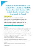 NURS 5433 &sol; NURS5433 Midterm Exam Family II FNP 2 Actual Exam 2026&sol;2027 &vert; Complete Exam-Style Questions &vert; 100&percnt; Verified &ndash; Detailed Rationales &ndash; Pass Guaranteed &ndash; A&plus; Graded&NewLine;&NewLine;