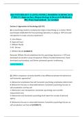 AQA PSYCHOLOGY A-LEVEL PAPER 2 MARKING SCHEME 2026 &vert; 7182&sol;2 &vert; Approaches&comma; Biopsychology & Research Methods &vert; MS &vert; Pass Guaranteed - A&plus; Graded&NewLine;&NewLine;