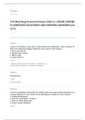 ATI RN adult medical surgical proctored EXAM A&plus; GRADE ASSURED COMPLETE SOLUTIONS AND VERIFIED ANSWERS LATEST UPDATE&excl;&excl;&excl;&excl;