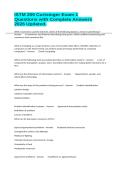 ISTM 209 Curtsinger Exam 1 Questions with Complete Answers 2026 Updated&period;