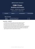 Med Surg 201 Final Exam Practice Exam Actual Exam 2026&sol;2027 &vert; Complete Exam-Style Questions &vert; 100&percnt; Verified &ndash; Detailed Rationales &ndash; Pass Guaranteed &ndash; A&plus; Graded&NewLine;&NewLine;