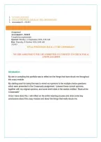 SUS1501 Portfolio Semester 2 2026 - Due 5 October 2026