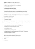 NRFSP Study guide &num;1 correct questions and answers exam