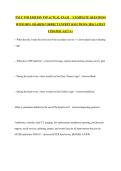 TNCC 9TH EDITION TNP ACTUAL EXAM    &vert; COMPLETE QUESTIONS WITH 100&percnt; GRADED CORRECT EXPERT SOLUTIONS&vert; 2026 LATEST UPDATED &vert; GET A&plus;
