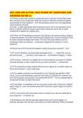 EPIC AMB 400 ACTUAL 2026 EXAMS SET QUESTIONS AND ANSWERS RATED 