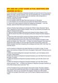 EPIC AMB 400 LATEST EXAMS ACTUAL QUESTIONS AND ANSWERS RATED 