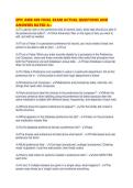 EPIC AMB 400 FINAL EXAM ACTUAL QUESTIONS AND ANSWERS RATED