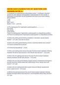 NRCME MAIN EXAMINATION SET QUESTIONS AND ANSWERS RATED A