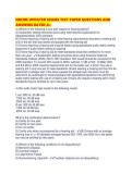 NRCME UPDATED EXAMS TEST PAPER QUESTIONS AND ANSWERS RATED