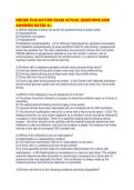 NRCME EVALUATION EXAM ACTUAL QUESTIONS AND ANSWERS RATED 