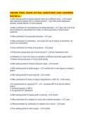 NRCME FINAL EXAM ACTUAL QUESTIONS AND ANSWERS RATED