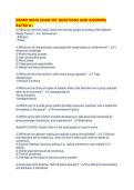 DEOMI MAIN EXAM SET QUESTIONS AND ANSWERS RATED