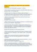 DEOMI CORE EXAMS SET QUESTIONS AND ANSWERS RATED 