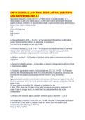 GPSTC CRIMINAL LAW FINAL EXAM ACTUAL QUESTIONS AND ANSWERS RATED