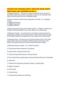 INSTRUCTOR TRAINING GPSTC UPDATED EXAM SCRIPT QUESTIONS AND ANSWERS RATED