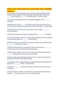 DRIVE SAFE CORE EXAMS SET QUESTIONS AND ANSWERS RATED