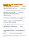 DRIVE SAFE STUDY EXAMS GUIDE QUESTIONS AND ANSWERS RATED